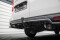 Mittlerer Cup Diffusor Heck Ansatz DTM Look passend für Citroen Jumpy L3 Mk3 schwarz Hochglanz