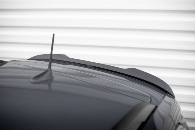 Heck Spoiler Aufsatz Abrisskante passend für Jeep Compass Limited Mk2 Facelift schwarz Hochglanz