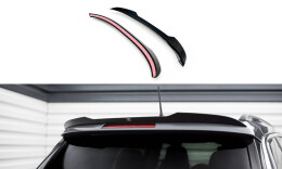 Heck Spoiler Aufsatz Abrisskante für Jeep Compass Limited Mk2 Facelift schwarz Hochglanz