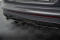 Mittlerer Cup Diffusor Heck Ansatz DTM Look passend für VW Tiguan R-Line Mk2 Facelift schwarz Hochglanz