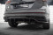Mittlerer Cup Diffusor Heck Ansatz DTM Look passend für VW Tiguan R-Line Mk2 Facelift schwarz Hochglanz