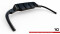 Mittlerer Cup Diffusor Heck Ansatz DTM Look passend für Ford Mondeo Kombi ST-Line Mk4 Facelift schwarz Hochglanz