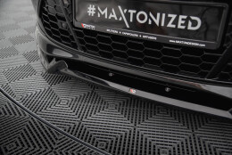 Cup Spoilerlippe Front Ansatz V.2 passend für Ford Mondeo ST-Line Mk4 Facelift schwarz Hochglanz