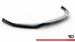 Cup Spoilerlippe Front Ansatz V.2 für BMW 5er G30 / G31 Facelift schwarz Hochglanz