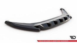 Cup Spoilerlippe Front Ansatz V.1 passend für Seat Tarraco FR Mk1 schwarz Hochglanz