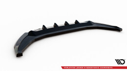 Cup Spoilerlippe Front Ansatz V.1 passend für Seat Tarraco FR Mk1 schwarz Hochglanz
