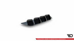Heck Ansatz Diffusor passend für Seat Tarraco FR Mk1 schwarz Hochglanz