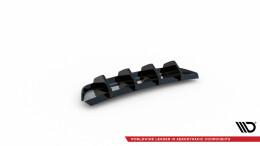 Heck Ansatz Diffusor passend für Seat Tarraco FR Mk1 schwarz Hochglanz