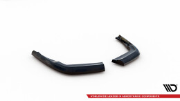 Heck Ansatz Flaps Diffusor passend für Seat Tarraco FR Mk1 schwarz Hochglanz