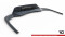 Mittlerer Cup Diffusor Heck Ansatz V.2 passend für Audi A4 S-Line B9 Facelift schwarz Hochglanz