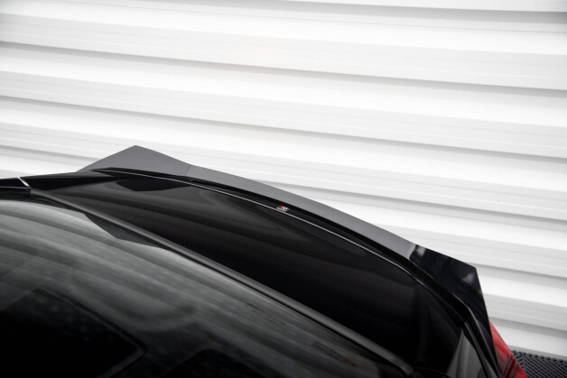 Heck Spoiler Aufsatz Abrisskante passend für Honda Civic Limousine Mk10 / Mk10 Facelift schwarz Hochglanz