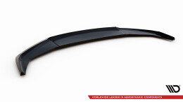 Cup Spoilerlippe Front Ansatz V.2 für Honda Civic Mk10 schwarz Hochglanz