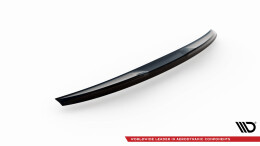 Heck Spoiler Aufsatz Abrisskante 3D für Mercedes CLA Coupe C118 schwarz Hochglanz