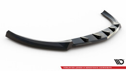 Cup Spoilerlippe Front Ansatz V.2 für Mercedes-Benz CLA C118 schwarz Hochglanz