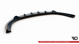 Cup Spoilerlippe Front Ansatz V.2 passend für Mercedes-Benz CLA C118 schwarz Hochglanz