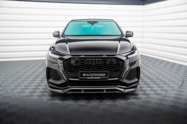 Prepreg Carbon Fiber Cup Spoilerlippe Front Ansatz passend für Audi RSQ8 Mk1