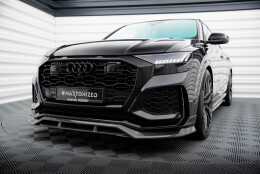 Carbon Fiber Spoilerlippe Front Ansatz passend für Audi RSQ8 Mk1