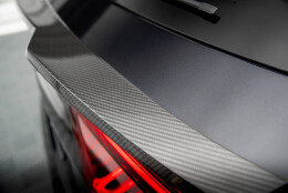 Prepreg Carbon Fiber Heckklappenspoiler (Unterer) Audi SQ8 / Q8 S-Line Mk1 Facelift