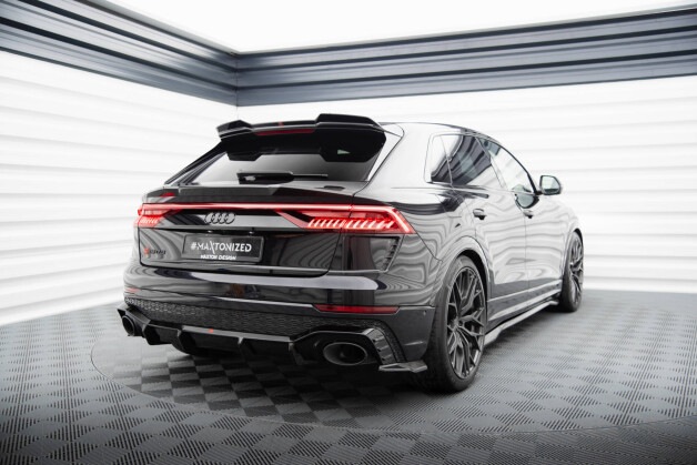 Carbon Fiber Heck Ansatz Flaps passend für Audi RSQ8 Mk1