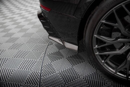Prepreg Carbon Fiber Heck Ansatz Flaps Diffusor passend für Audi RSQ8 Mk1
