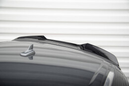 Heck Spoiler Aufsatz Abrisskante 3D passend für Audi Q7 Mk2 schwarz Hochglanz