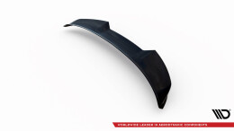 Heck Spoiler Aufsatz Abrisskante 3D passend für Audi Q7 Mk2 schwarz Hochglanz
