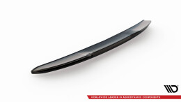 Heck Spoiler Aufsatz Abrisskante 3D passend für Audi Q7 Mk2 schwarz Hochglanz