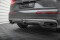 Mittlerer Cup Diffusor Heck Ansatz DTM Look passend für Audi Q7 Mk2 schwarz Hochglanz