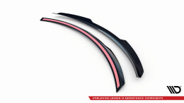 Heck Spoiler Aufsatz Abrisskante passend für Mercedes-Benz GLE Coupe 43 AMG / AMG-Line C292 schwarz Hochglanz