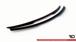Heck Spoiler Aufsatz Abrisskante passend für Mercedes-Benz GLE Coupe 43 AMG / AMG-Line C292 schwarz Hochglanz
