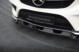 Cup Spoilerlippe Front Ansatz V.1 passend für Mercedes-Benz GLE Coupe 43 AMG / AMG-Line C292 schwarz Hochglanz