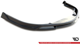 Cup Spoilerlippe Front Ansatz passend für Porsche 911 Turbo 997 schwarz Hochglanz