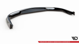 Cup Spoilerlippe Front Ansatz passend für Porsche 911 Turbo 997 schwarz Hochglanz
