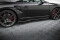 Seitenschweller Ansatz Cup Leisten passend für Porsche 911 Turbo 997 schwarz Hochglanz