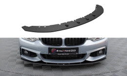 Street Pro Cup Spoilerlippe Front Ansatz für BMW 4er Coupe M-Paket F32 schwarz