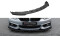 Street Pro Cup Spoilerlippe Front Ansatz + Flaps für BMW 4er Coupe / Gran Coupe / Cabrio M-Paket F32 / F36 / F33  schwarz Hochglanz