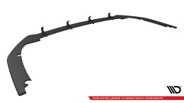 Street Pro Heckschürze Heck Ansatz Diffusor passend für Honda Civic Mk10 SCHWARZ