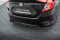 Street Pro Heckschürze Heck Ansatz Diffusor für Honda Civic Mk10 SCHWARZ