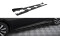 Street Pro Seitenschweller Ansatz Cup Leisten passend für Honda Civic Mk10 SCHWARZ+ HOCHGLANZ FLAPS