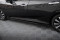 Street Pro Seitenschweller Ansatz Cup Leisten passend für Honda Civic Mk10 SCHWARZ+ HOCHGLANZ FLAPS