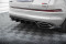 Mittlerer Cup Diffusor Heck Ansatz DTM Look für Skoda Kodiaq RS Mk1 Facelift schwarz Hochglanz