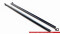 Seitenschweller Ansatz Cup Leisten V.2 passend für BMW 4er Coupe / Gran Coupe / Cabrio M-Paket F32 / F36 / F33 schwarz Hochglanz