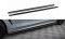 Seitenschweller Ansatz Cup Leisten V.3 passend für BMW 4er Coupe / Gran Coupe / Cabrio M-Paket F32 / F36 / F33 schwarz Hochglanz