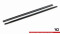 Seitenschweller Ansatz Cup Leisten V.3 passend für BMW 4er Coupe / Gran Coupe / Cabrio M-Paket F32 / F36 / F33 schwarz Hochglanz