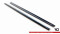 Seitenschweller Ansatz Cup Leisten V.3 passend für BMW 4er Coupe / Gran Coupe / Cabrio M-Paket F32 / F36 / F33 schwarz Hochglanz