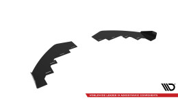 Front Stoßstange Flaps für BMW 4er Coupe / Gran Coupe / Cabrio M-Paket F32 / F36 / F33  schwarz Hochglanz