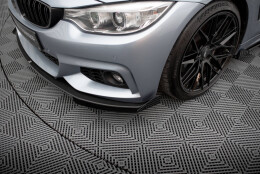 Front Stoßstange Flaps passend für BMW 4er Coupe M-Paket F32 FLAPS HOCHGLANZ