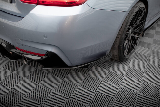 Hintere Seiten Flaps passend für BMW 4er35i Coupe M-Paket F32 FLAPS HOCHGLANZ