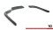 Mittlerer Cup Diffusor Heck Ansatz DTM Look passend für BMW 3er GT F34 Facelift schwarz Hochglanz