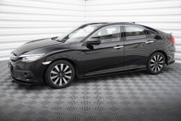 Seitenschweller Flaps für Honda Civic Mk10 schwarz...